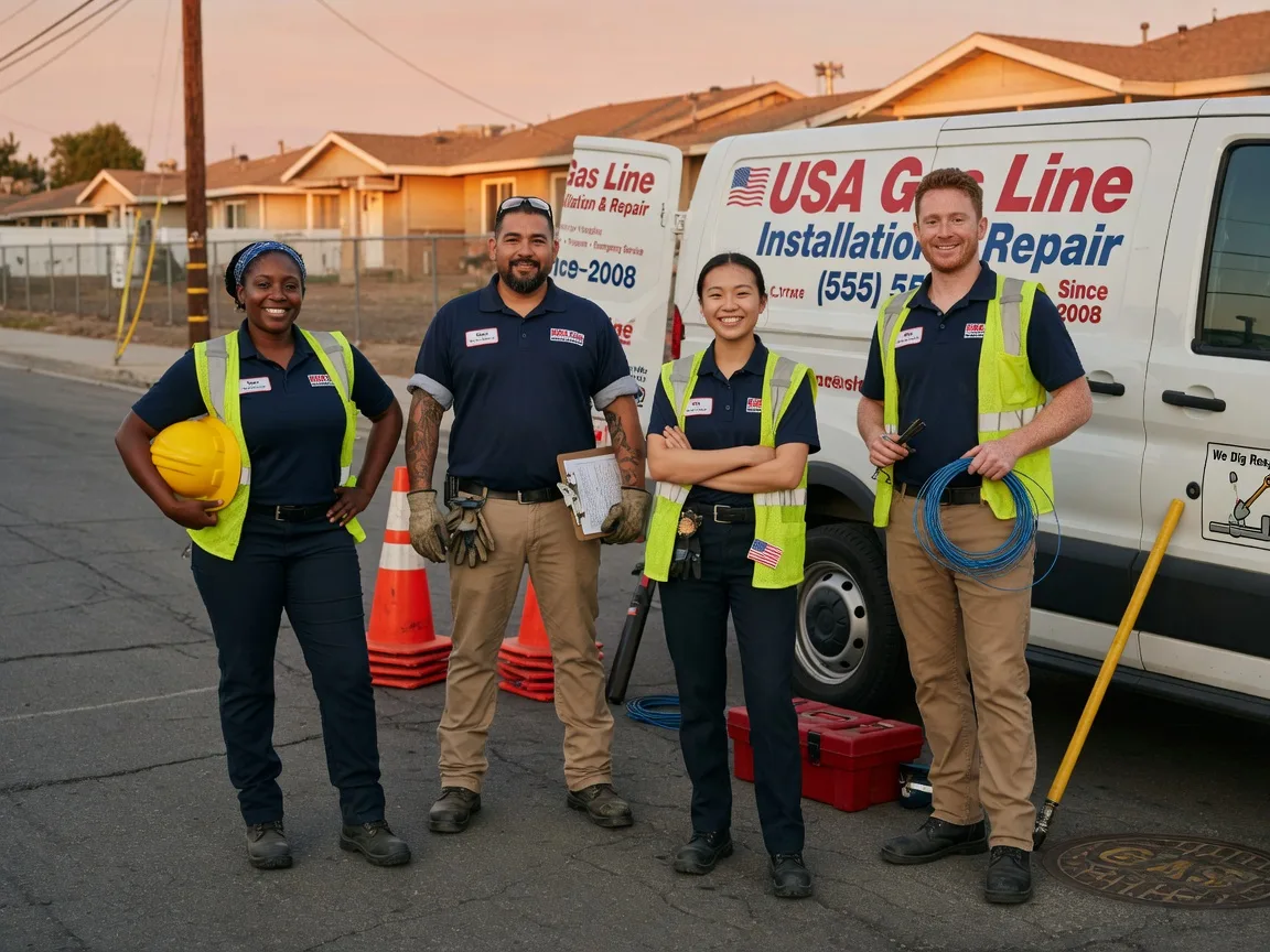 Gas Line Installation company in Merryville, LA